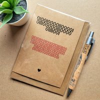 Binary Code Valentines Card 