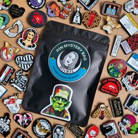 Horror Enamel Pin Badge Mystery Bag, Horror movie enamel pin blind bag gift