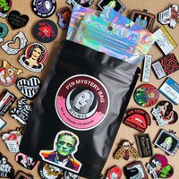 Horror Enamel Pin Badge Mystery Bag, Horror movie enamel pin blind bag gift