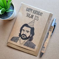 Funny IT crowd birthday card featuring Matt Berry.