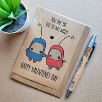 cute gamer Ilomilo valentines card.