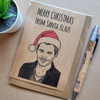 The originals Klaus christmas card.