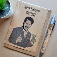 Angel TV show birthday card. 