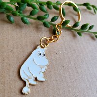 The Moomins Keyring - Moomintroll