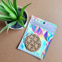D20 Dungeons and Dragons Gift Wrap Stickers