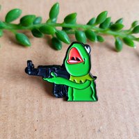 Kermit Enamel Pin Badge