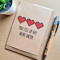 The Legend of Zelda Valentines Card 