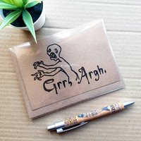 Grr Argh Buffy Birthday Card - Blank Buffy The Vampire Slayer Birthday Card