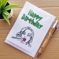 Funny IZombie Birthday Card