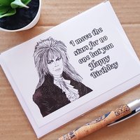 Funny Labyrinth Birthday card