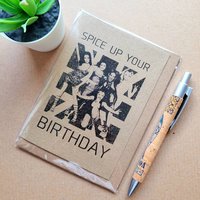 Funny Spice girls Birthday Card - Spice up your Birthday!