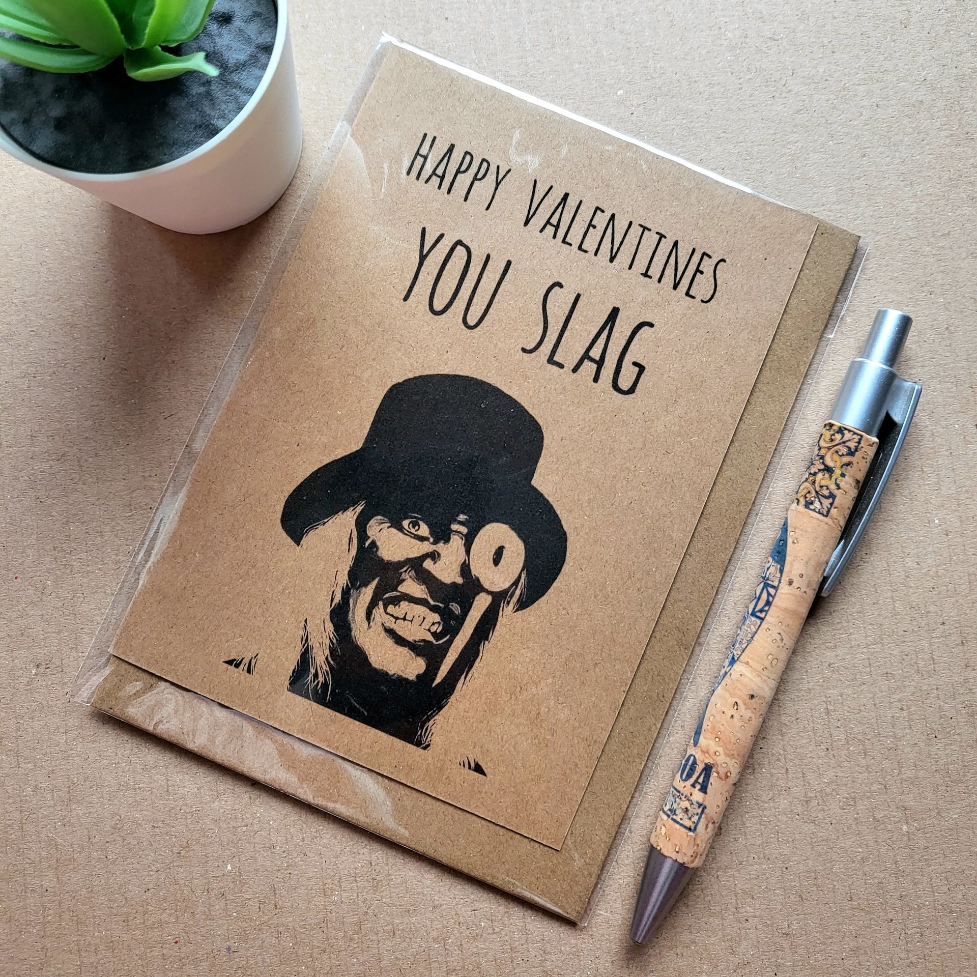 Funny Rude Mighty Boosh Valentines Card
