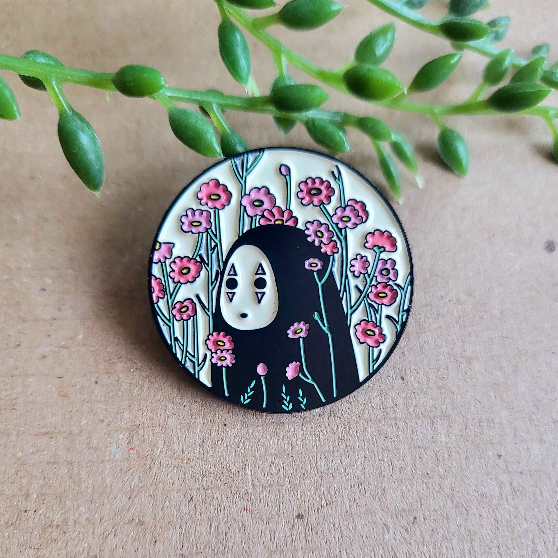Spirited Away Enamel Pin badge - No Face