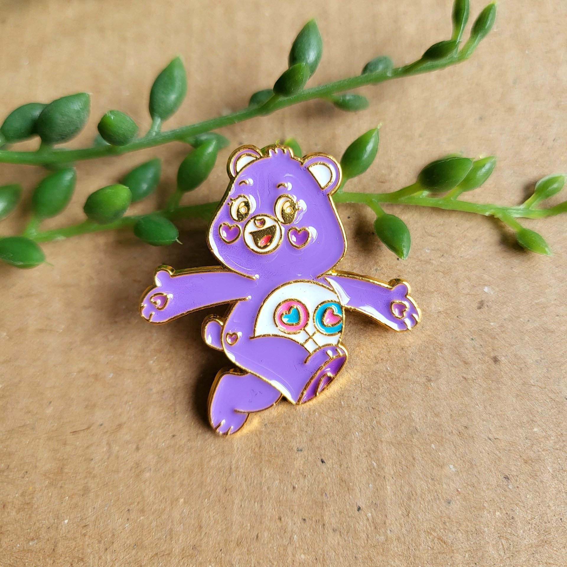 Care Bears Share Bear Enamel Pin Badge