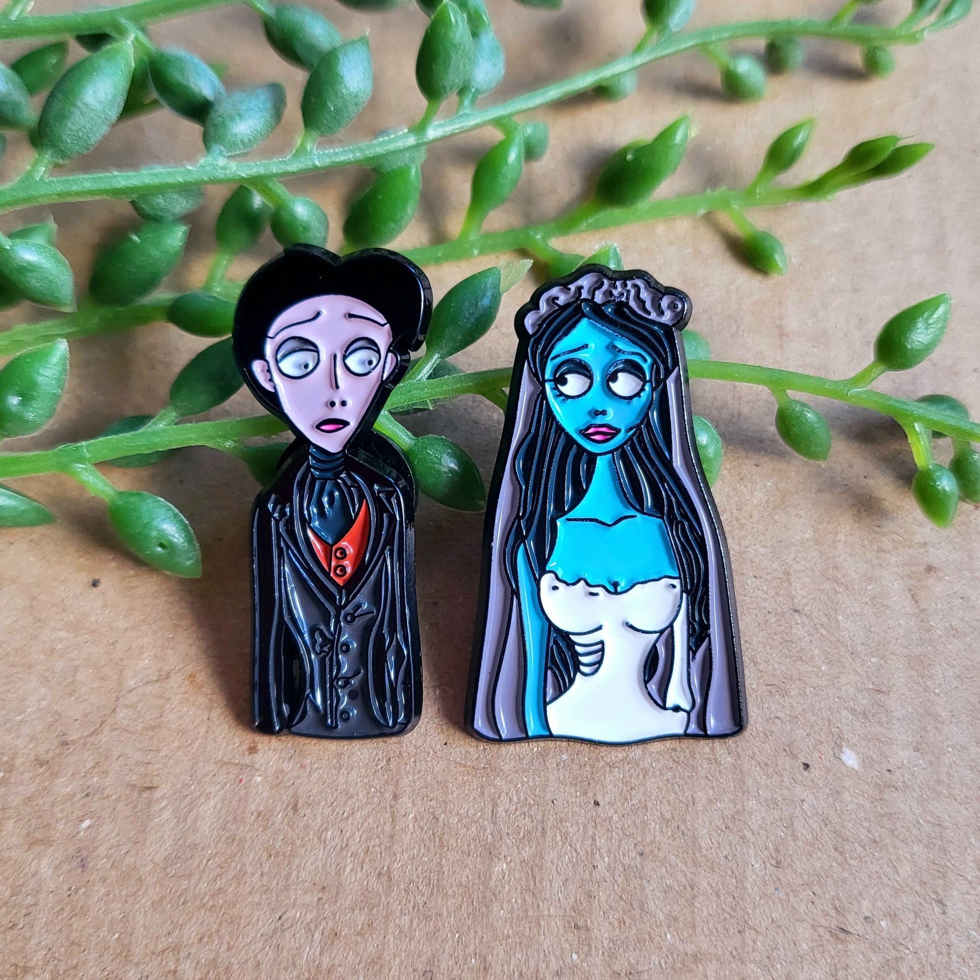 Corpse Bride Enamel Pin Badge