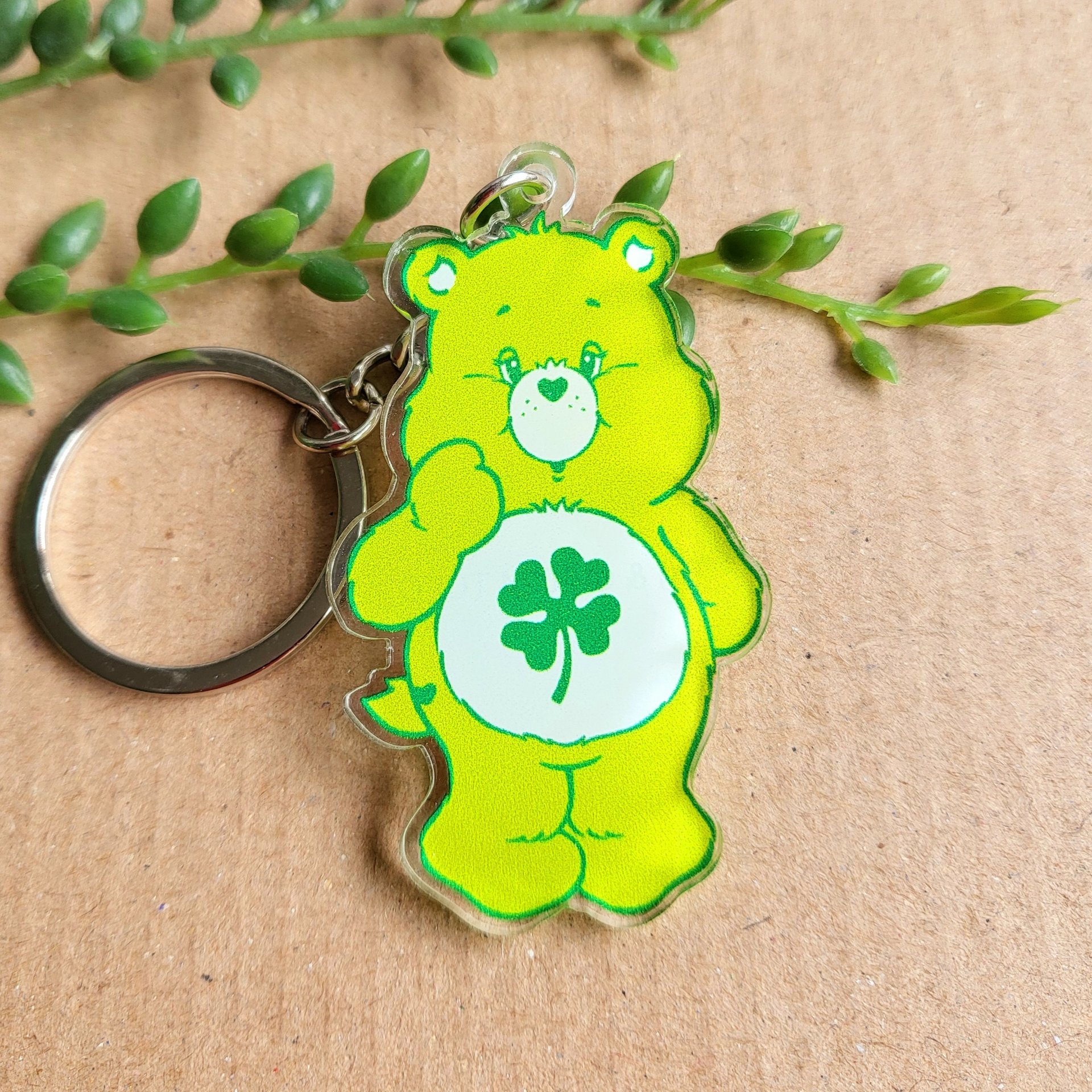 Good Luck Care Bear Keyring