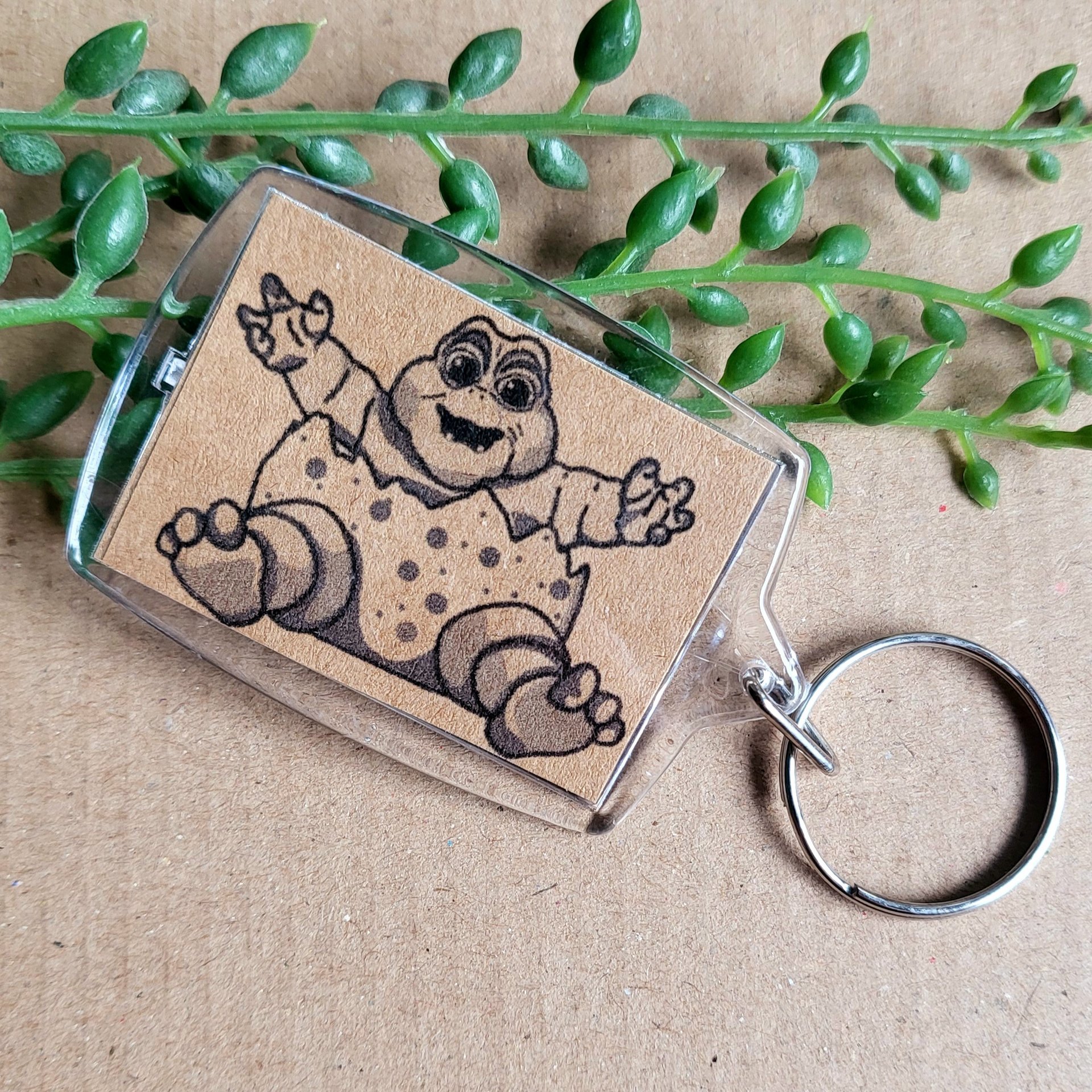 Dinosaurs TV show Keyring