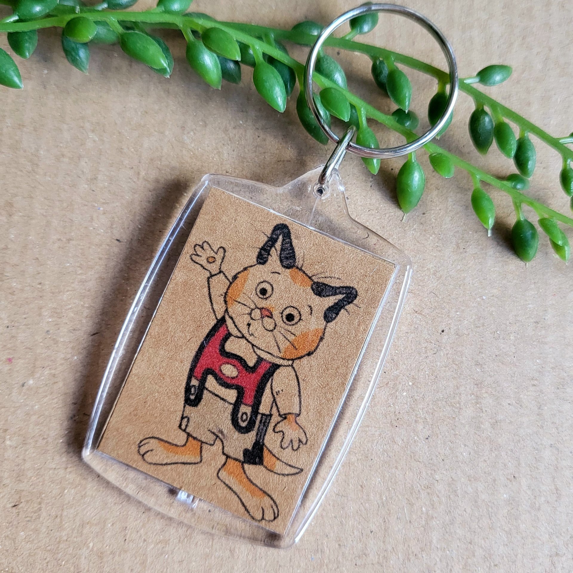 Richard Scarry Keyring