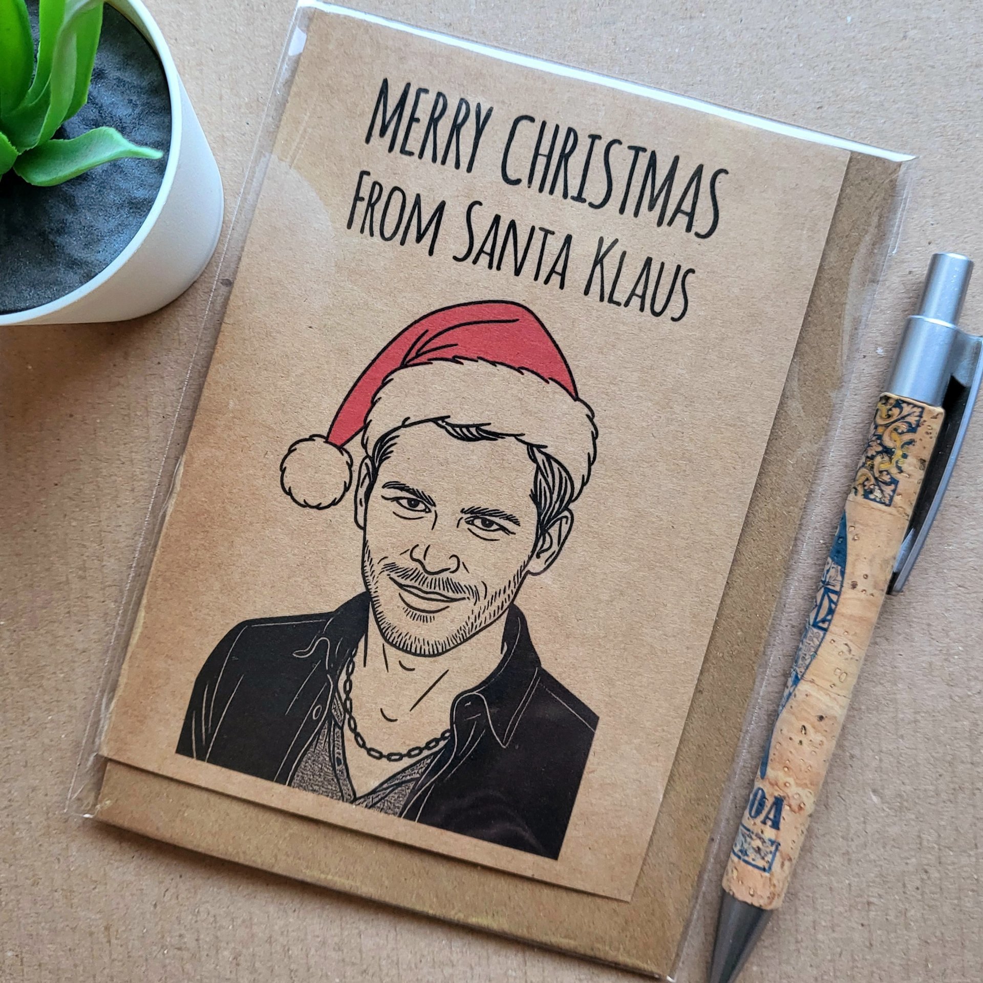 The originals Klaus christmas card.