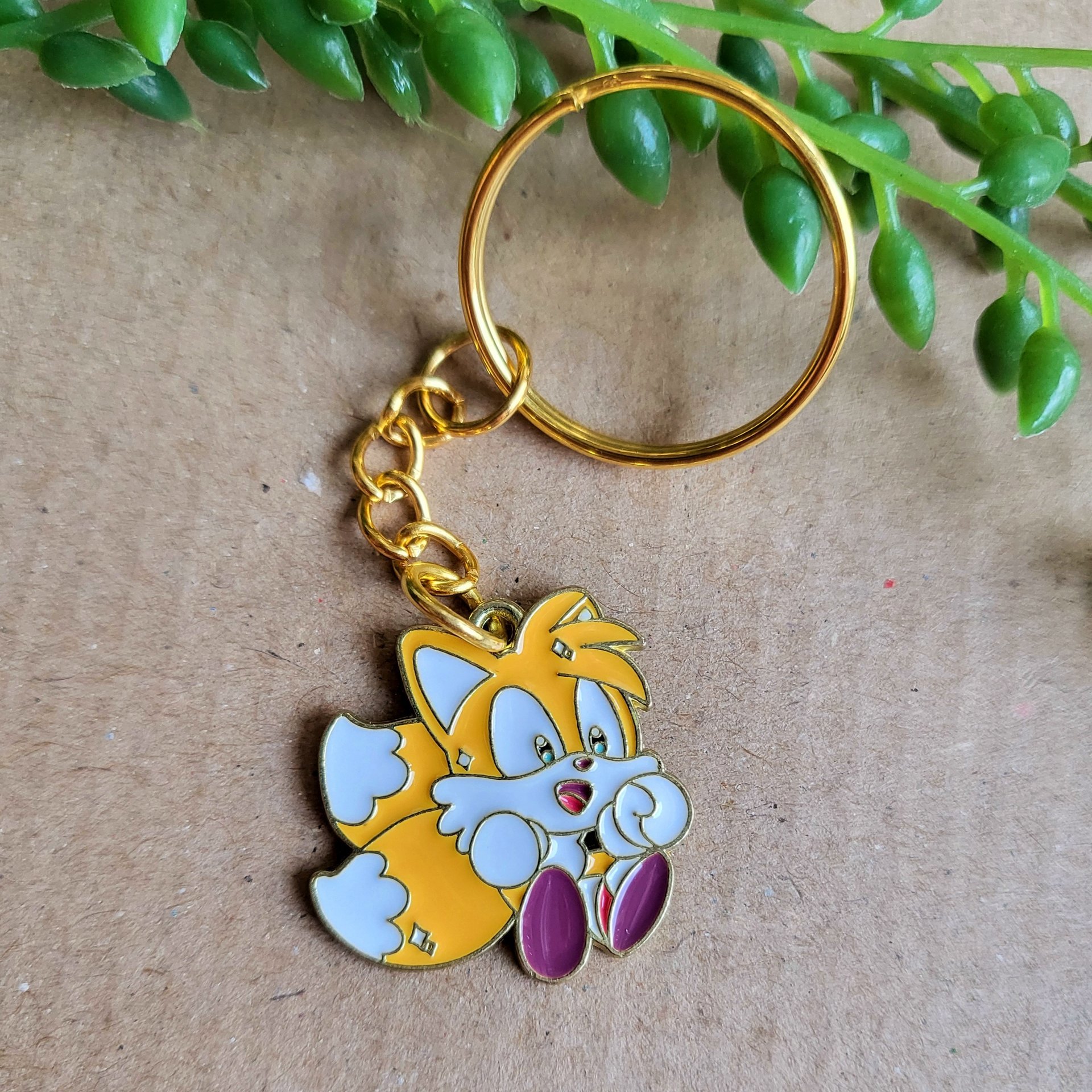 Sonic Tails Keyring
