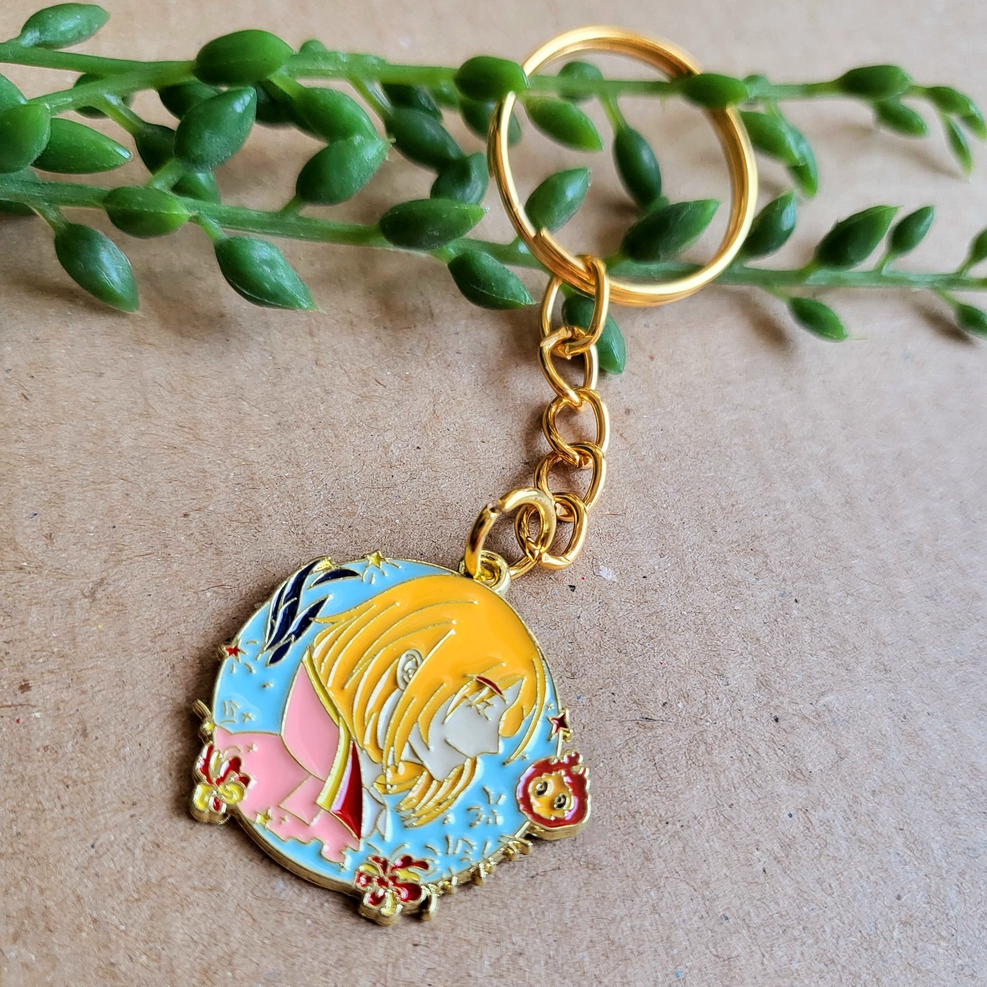 Howl's Moving Castle Keyring