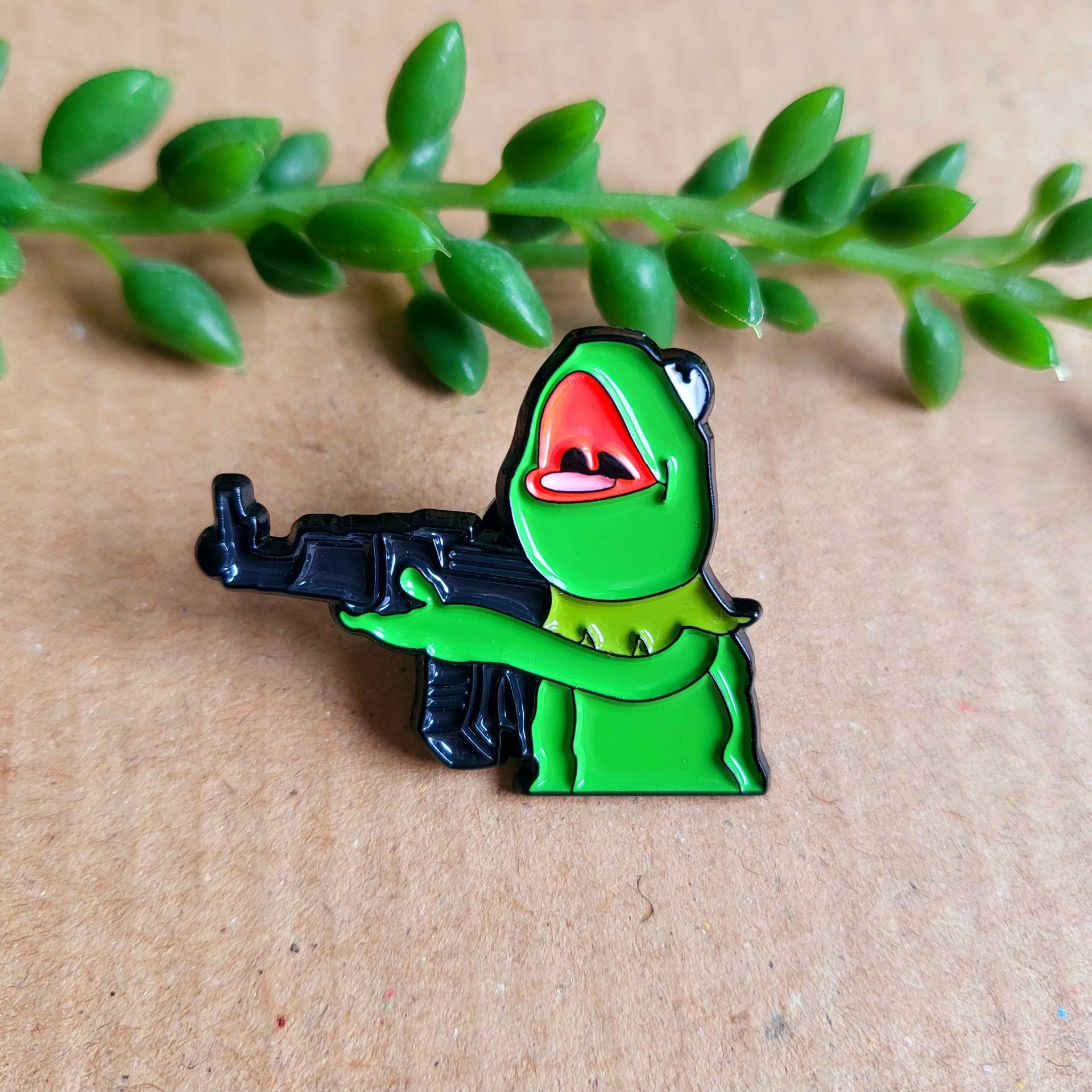 Kermit Enamel Pin Badge