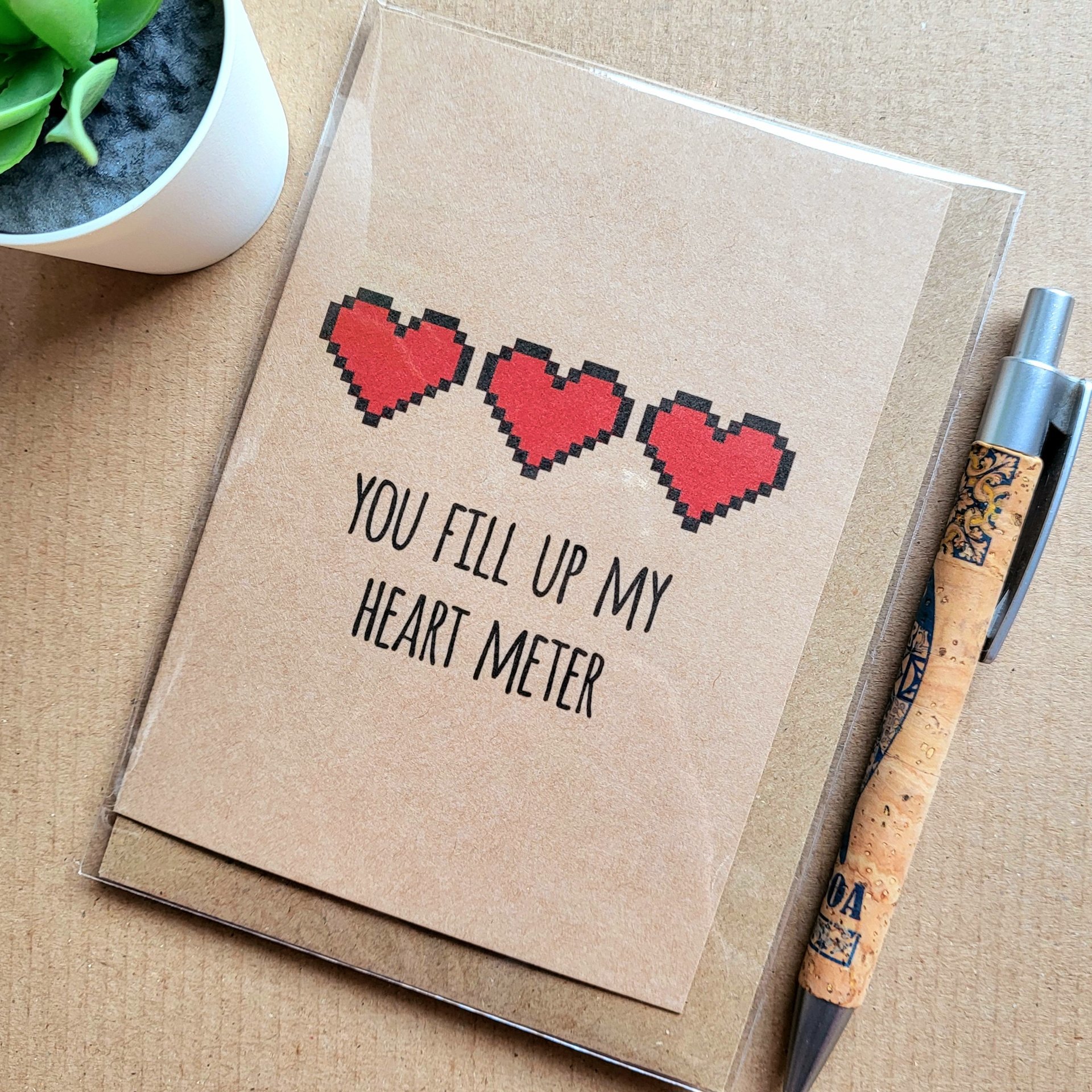 The Legend of Zelda Valentines Card 