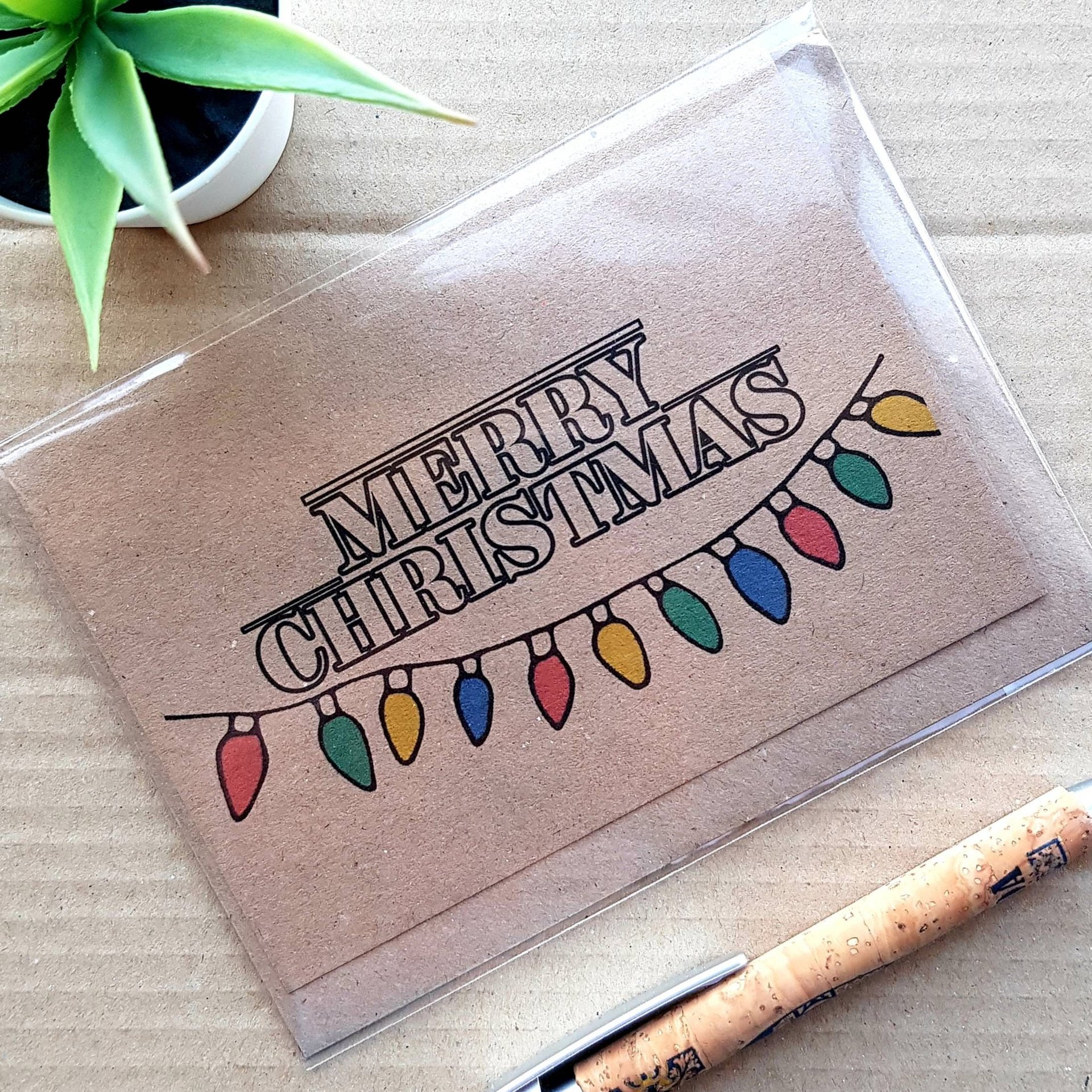 Stranger Things Christmas card