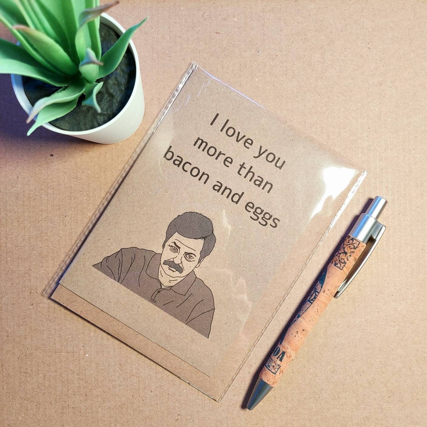 Funny Parks and Rec Valentines Card