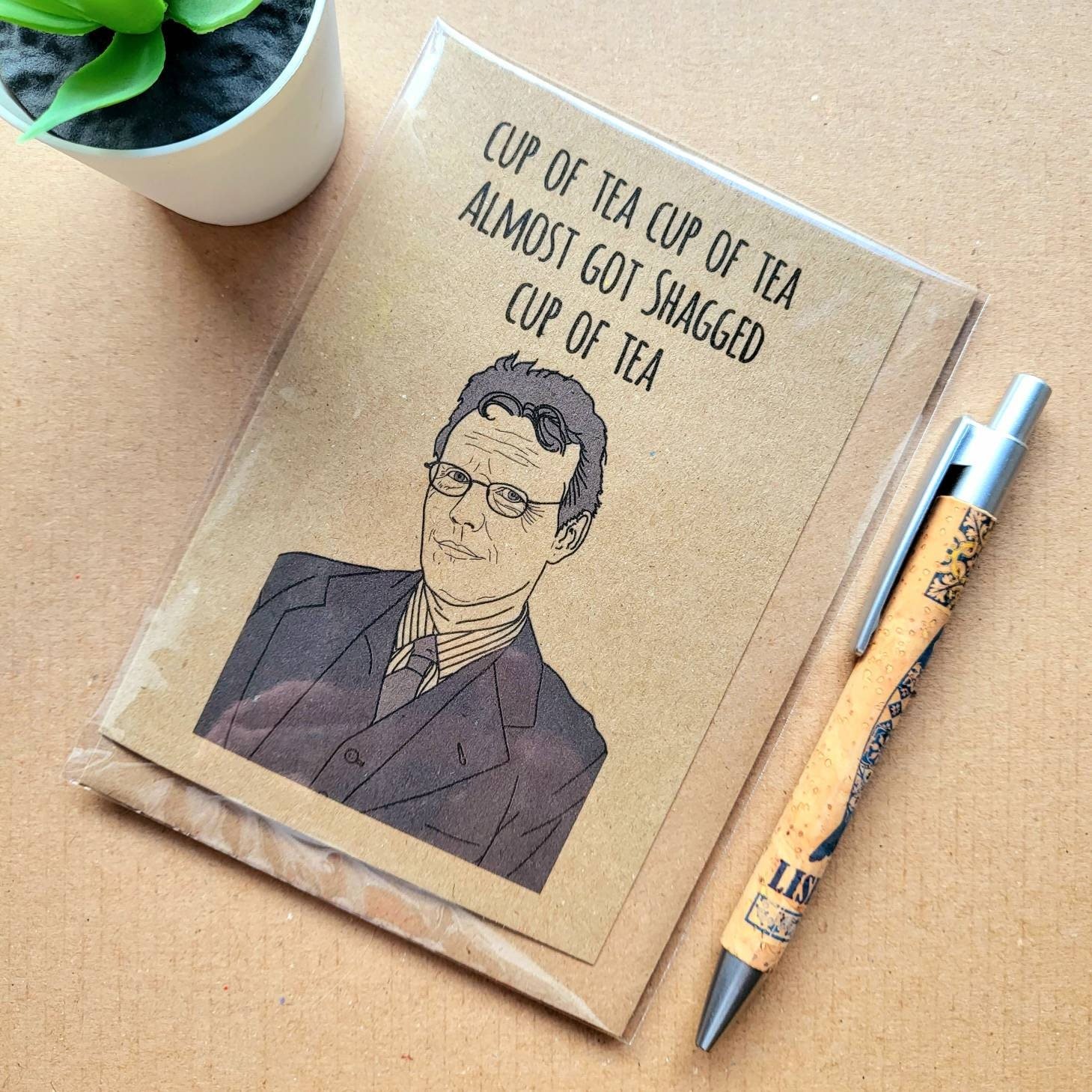Funny Giles Buffy Birthday Card