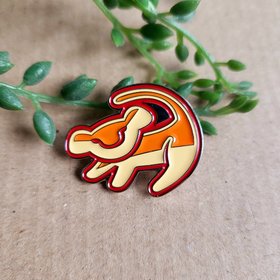 The Lion King Enamel Pin badge