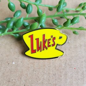 Gilmore Girls Lukes Enamel Pin badge - lukes cup logo enamel pin gift