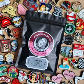 film enamel pin badge mystery bag, movie enamel pin badge blind bag