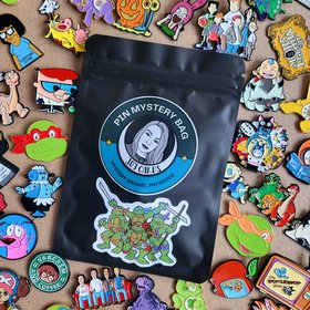 Animation Enamel Pin Badge Mystery Bag, Enamel metal pin badge blind bag gift
