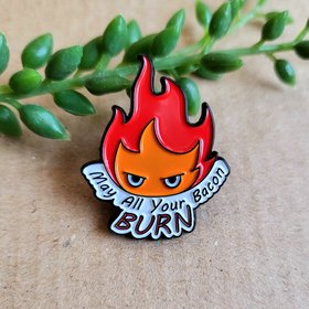 Funny Calcifer Enamel Pin badge