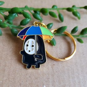 Spirited Away No Face Keyring