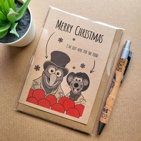 Muppets Christmas Carol Christmas Card