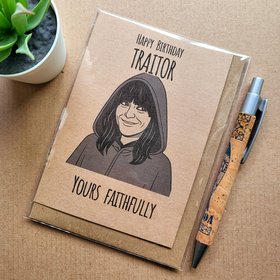 Funny Traitors Birthday Card