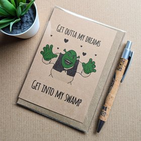 Shrek Valentines Card